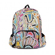 Aboriginal Art | Fold up Backpack | Judy Watson